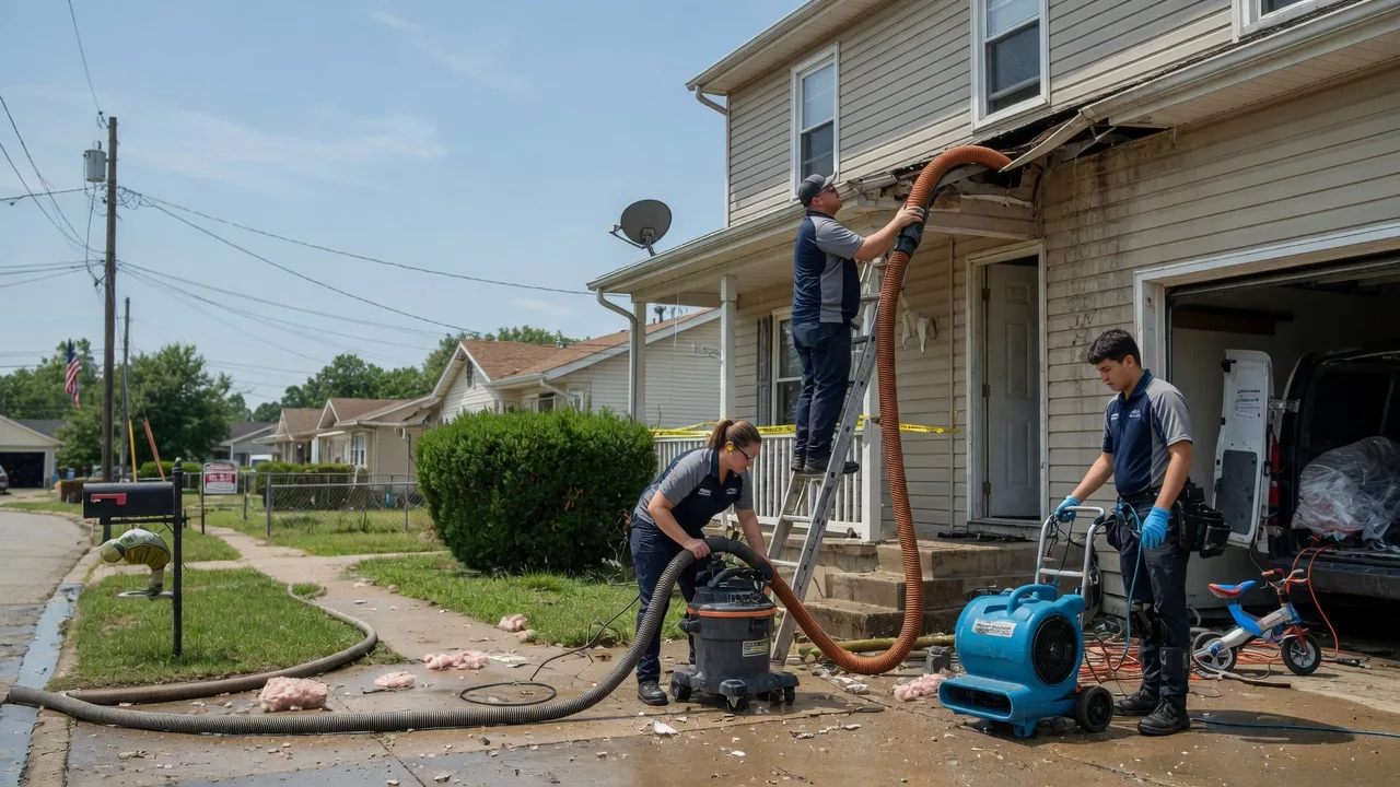 Water Damage Restoration in Rock Island, IL near me